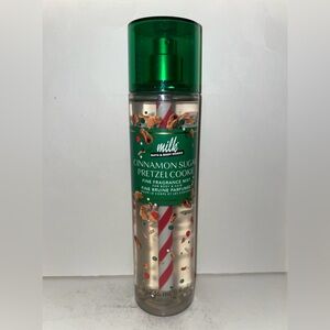 Bath & Body Works Milk Bar Cinnamon Sugar Pretzel Cookie Fragrance Mist 8oz New